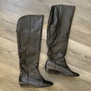 Steve Madden Over-the-knee black boots
